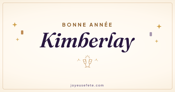 Image « Bonne année Kimberlay » au format large