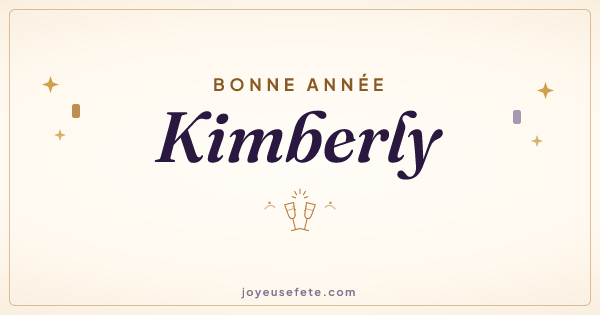 Image « Bonne année Kimberly » au format large