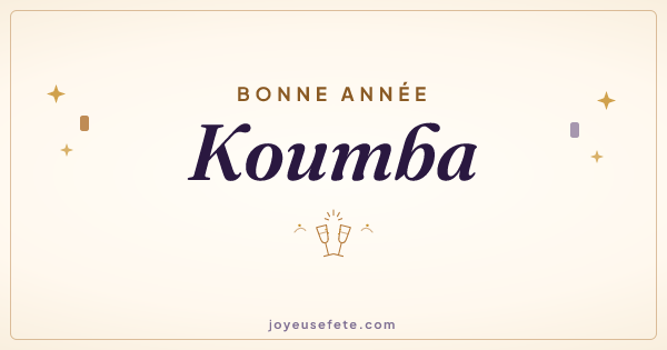 Image « Bonne année Koumba » au format large