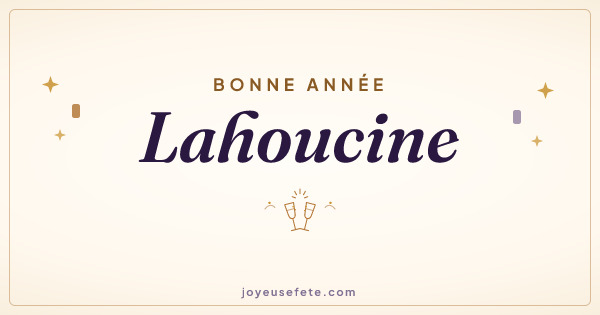 Image « Bonne année Lahoucine » au format large
