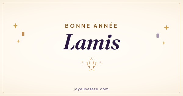 Image « Bonne année Lamis » au format large