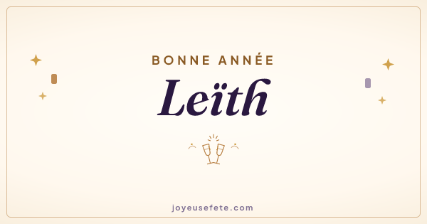 Image « Bonne année Leïth » au format large