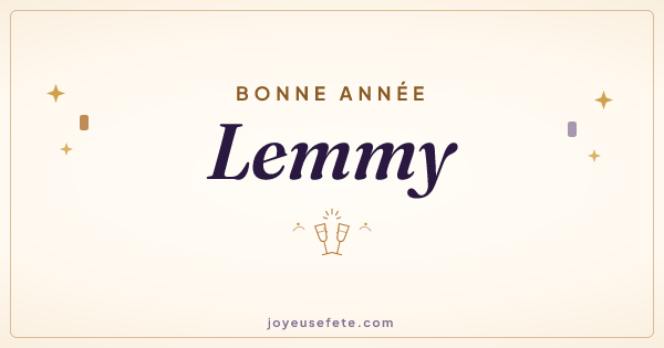 Image « Bonne année Lemmy » au format large