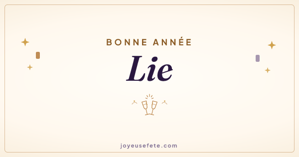 Image « Bonne année Lie » au format large
