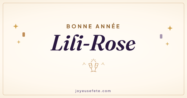 Image « Bonne année Lili-Rose » au format large