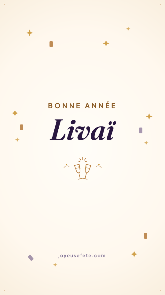 Image « Bonne année Livaï » au format story