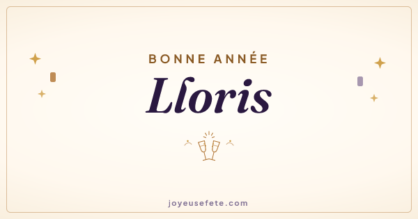 Image « Bonne année Lloris » au format large
