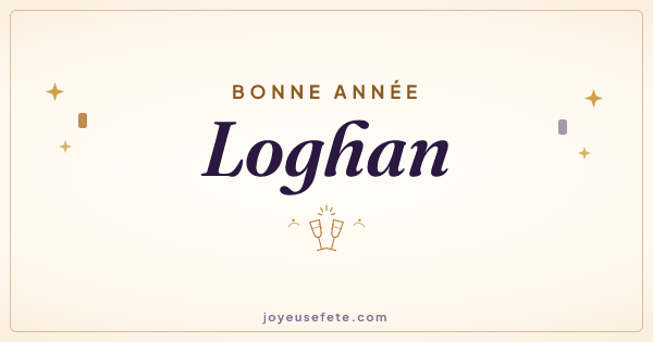 Image « Bonne année Loghan » au format large
