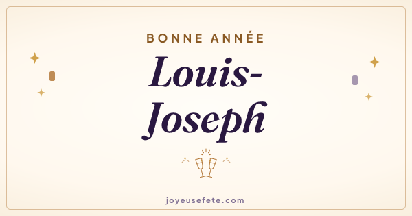 Image « Bonne année Louis-Joseph » au format large
