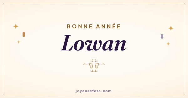 Image « Bonne année Lowan » au format large
