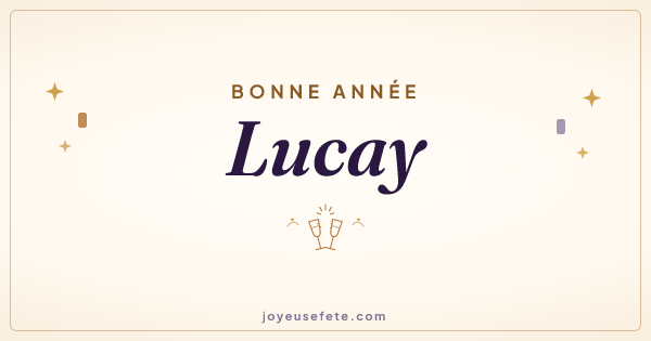 Image « Bonne année Lucay » au format large