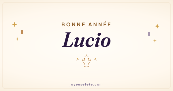 Image « Bonne année Lucio » au format large