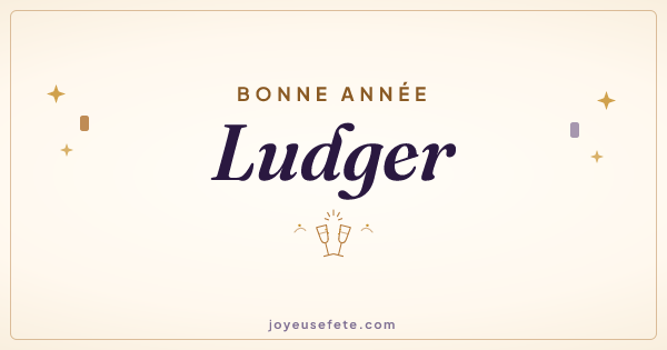 Image « Bonne année Ludger » au format large