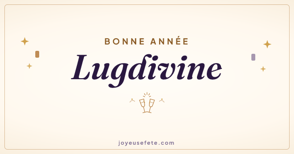 Image « Bonne année Lugdivine » au format large
