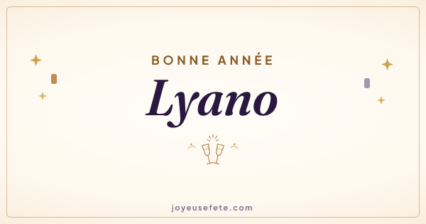 Image « Bonne année Lyano » au format large