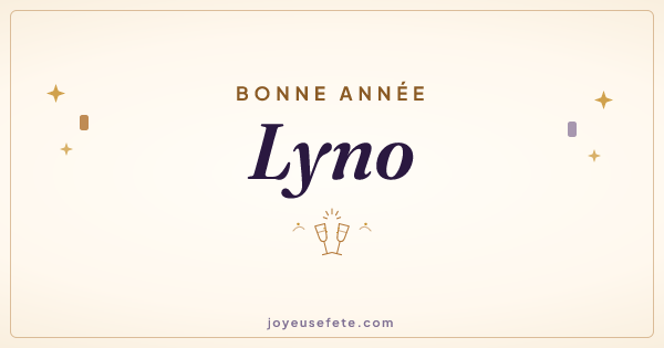 Image « Bonne année Lyno » au format large