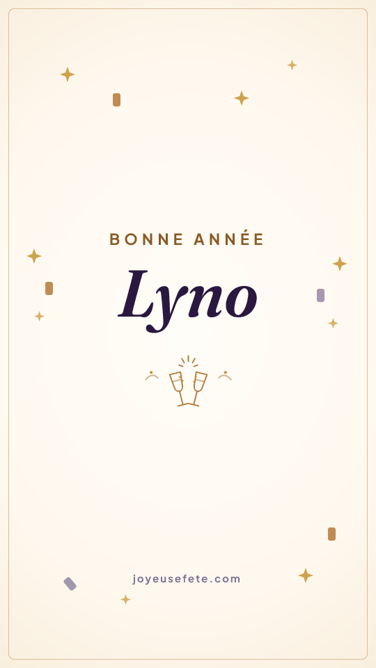 Image « Bonne année Lyno » au format story