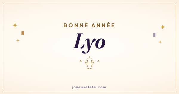 Image « Bonne année Lyo » au format large
