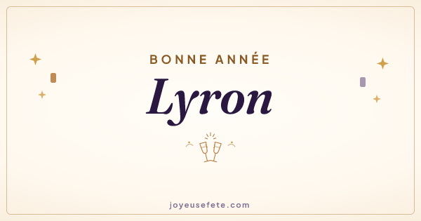 Image « Bonne année Lyron » au format large