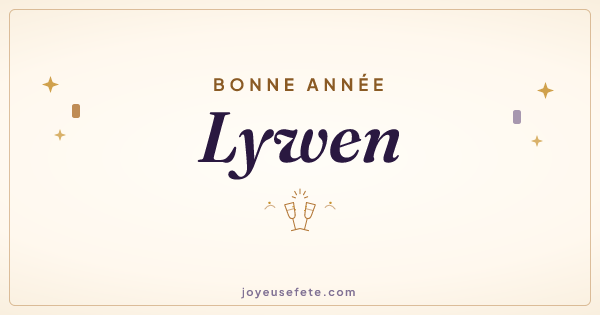 Image « Bonne année Lywen » au format large