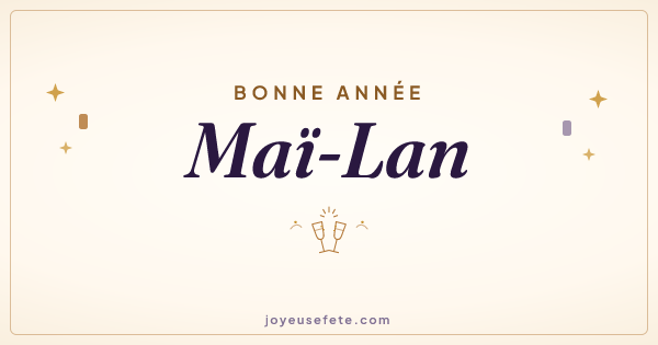 Image « Bonne année Maï-Lan » au format large