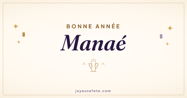 Image « Bonne année Manaé » au format large