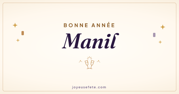 Image « Bonne année Manil » au format large