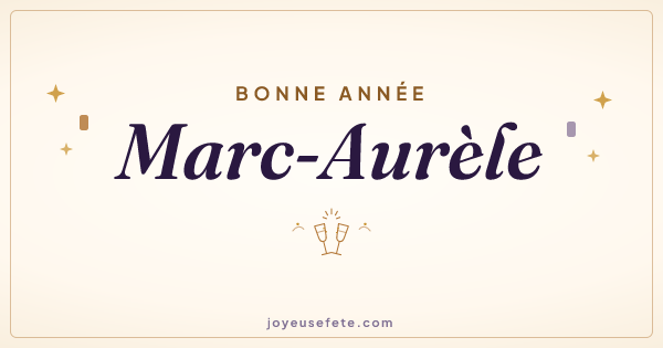 Image « Bonne année Marc-Aurèle » au format large