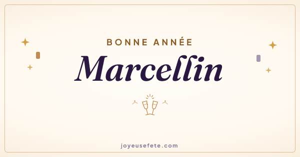 Image « Bonne année Marcellin » au format large