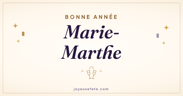 Image « Bonne année Marie-Marthe » au format large