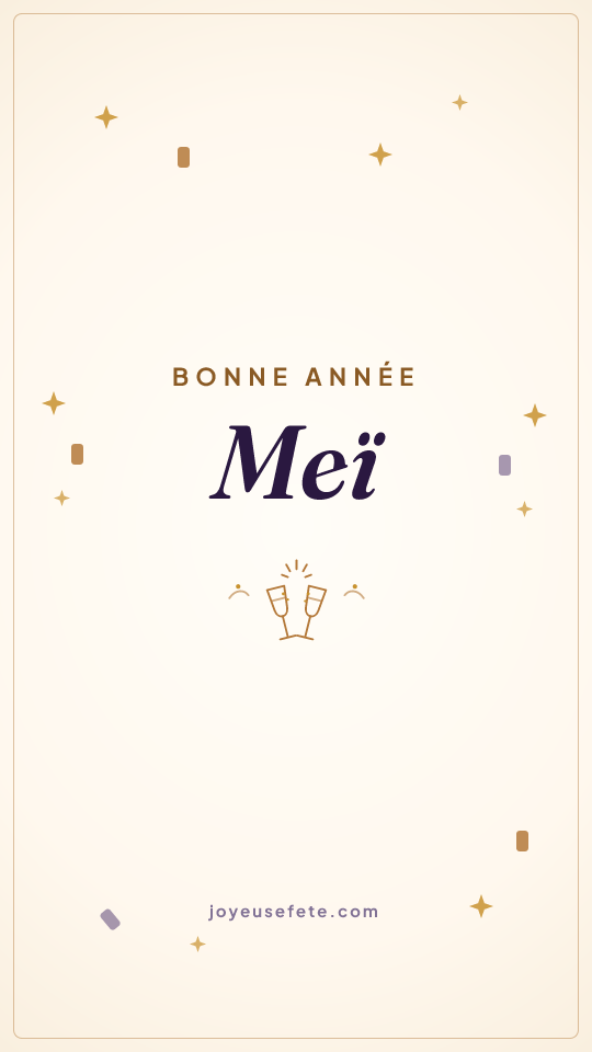 Image « Bonne année Meï » au format story