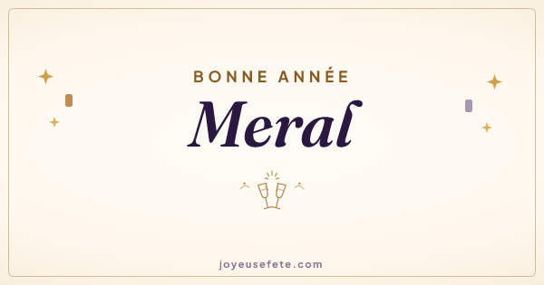Image « Bonne année Meral » au format large