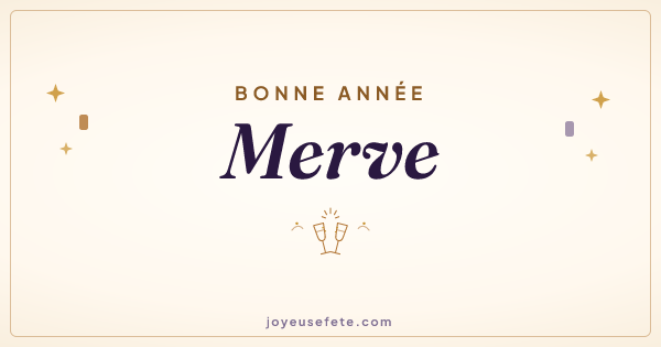 Image « Bonne année Merve » au format large