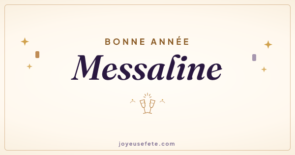 Image « Bonne année Messaline » au format large