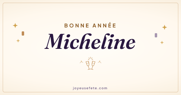Image « Bonne année Micheline » au format large