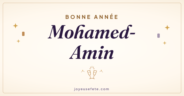 Image « Bonne année Mohamed-Amin » au format large