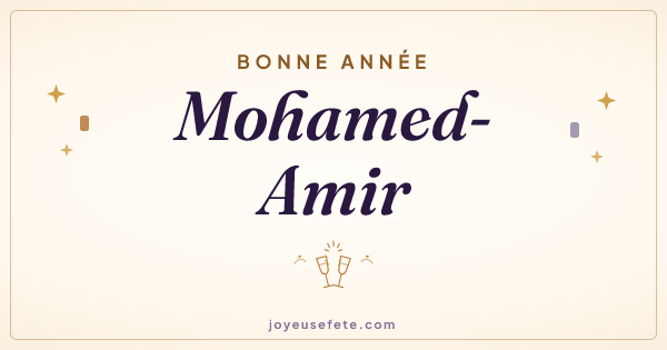Image « Bonne année Mohamed-Amir » au format large