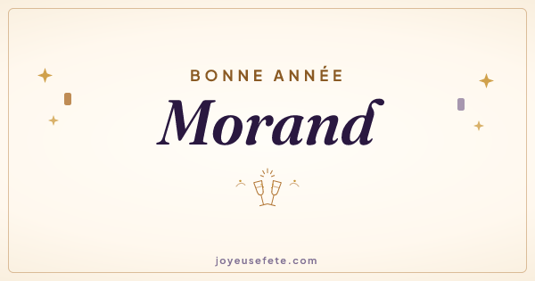 Image « Bonne année Morand » au format large