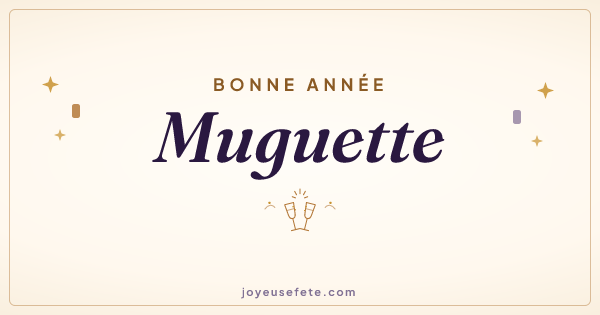 Image « Bonne année Muguette » au format large