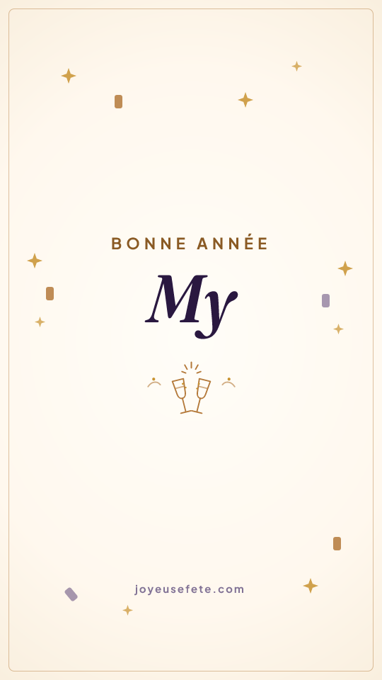 Image « Bonne année My » au format story