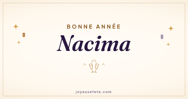 Image « Bonne année Nacima » au format large