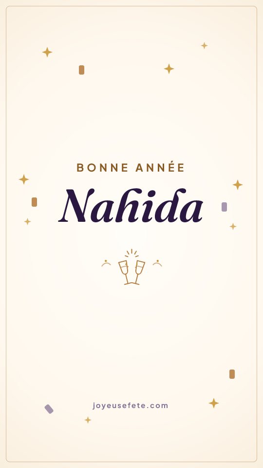 Image « Bonne année Nahida » au format story