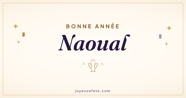 Image « Bonne année Naoual » au format large