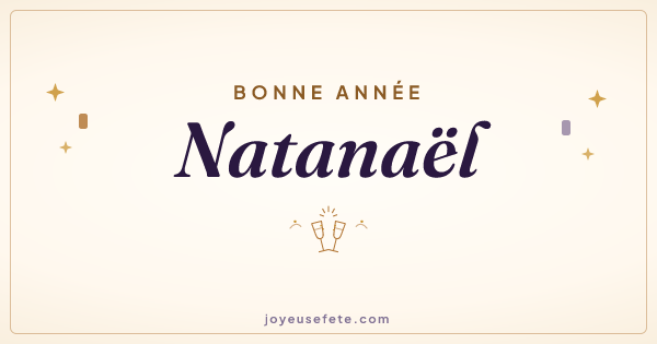 Image « Bonne année Natanaël » au format large