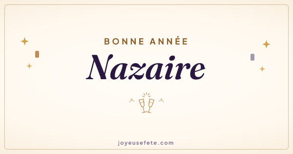 Image « Bonne année Nazaire » au format large