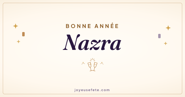 Image « Bonne année Nazra » au format large