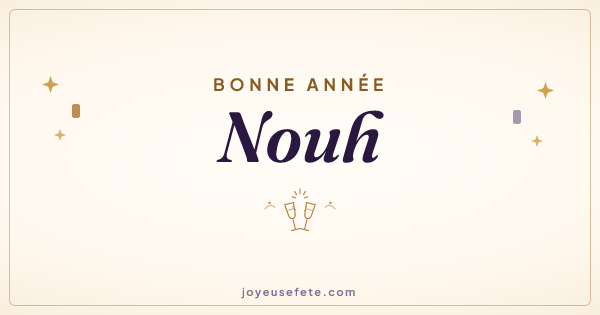 Image « Bonne année Nouh » au format large