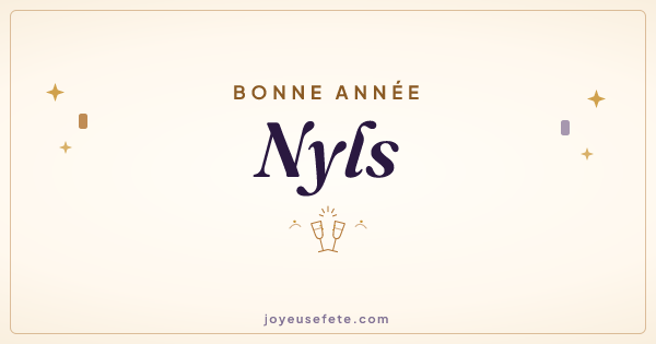 Image « Bonne année Nyls » au format large