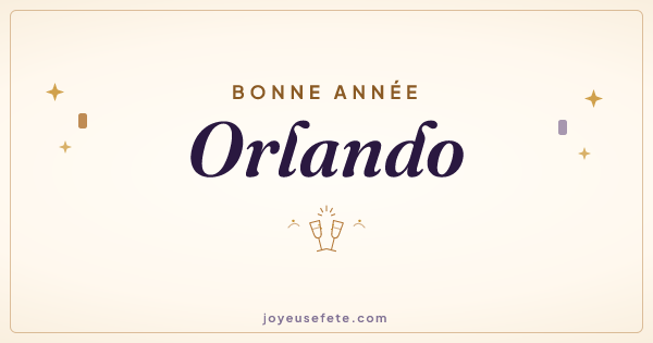 Image « Bonne année Orlando » au format large