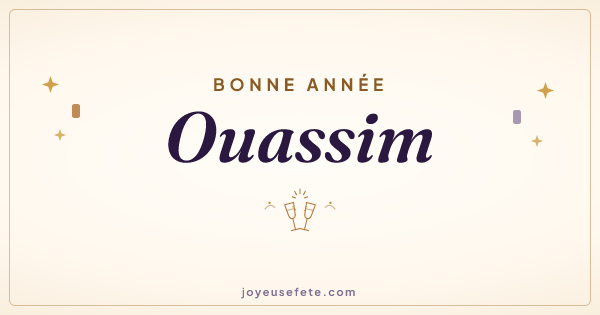 Image « Bonne année Ouassim » au format large